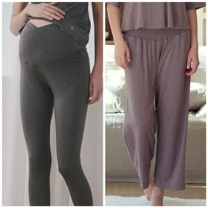 Nest Designs Maternity Pants - 2 pair bundle Size M